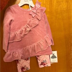 Rare Editions Rose Dress Set